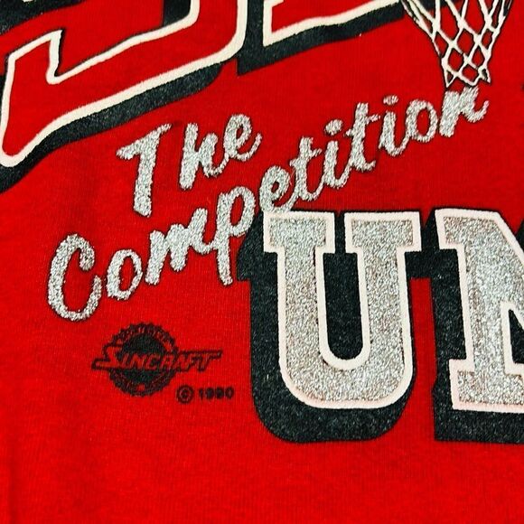Vintage 1990 UNLV Rebels Basketball Crewneck Sweater - Picture 4 of 8